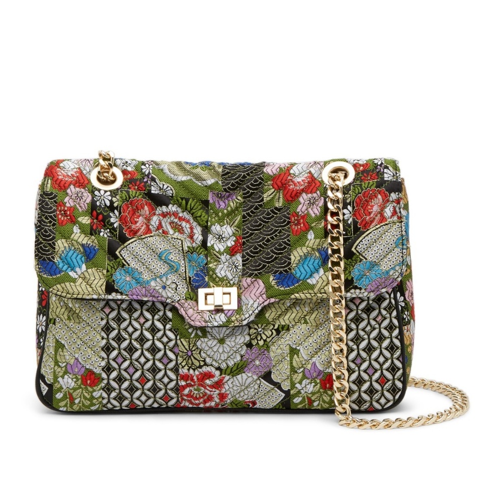 Steve Madden Brocade Convertible Shoulder Bag NWT
